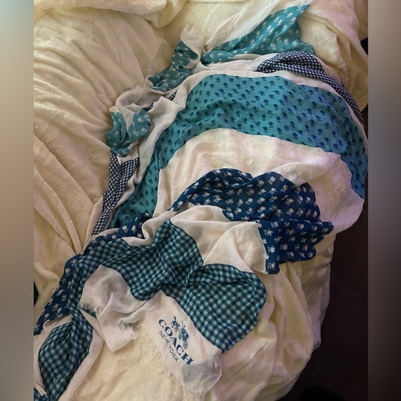 NWOT 100% Modal Coach Scarf - Picture 5 of 5